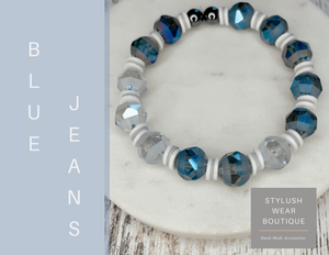 Blue Jeans Bracelet