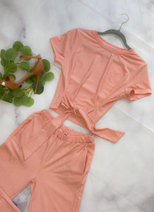 Blush It Off Pant Set