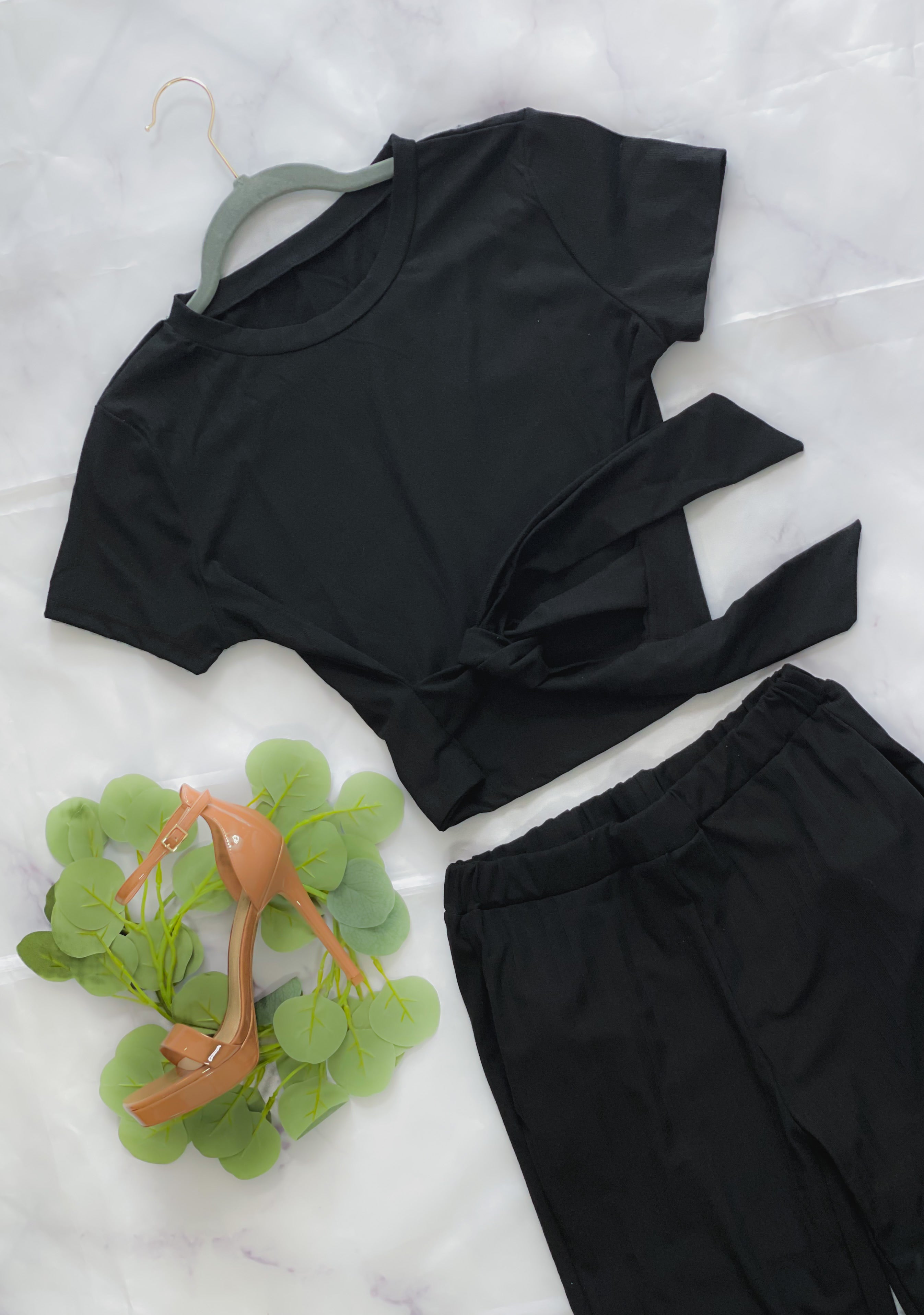 Black to Basics Pant Set